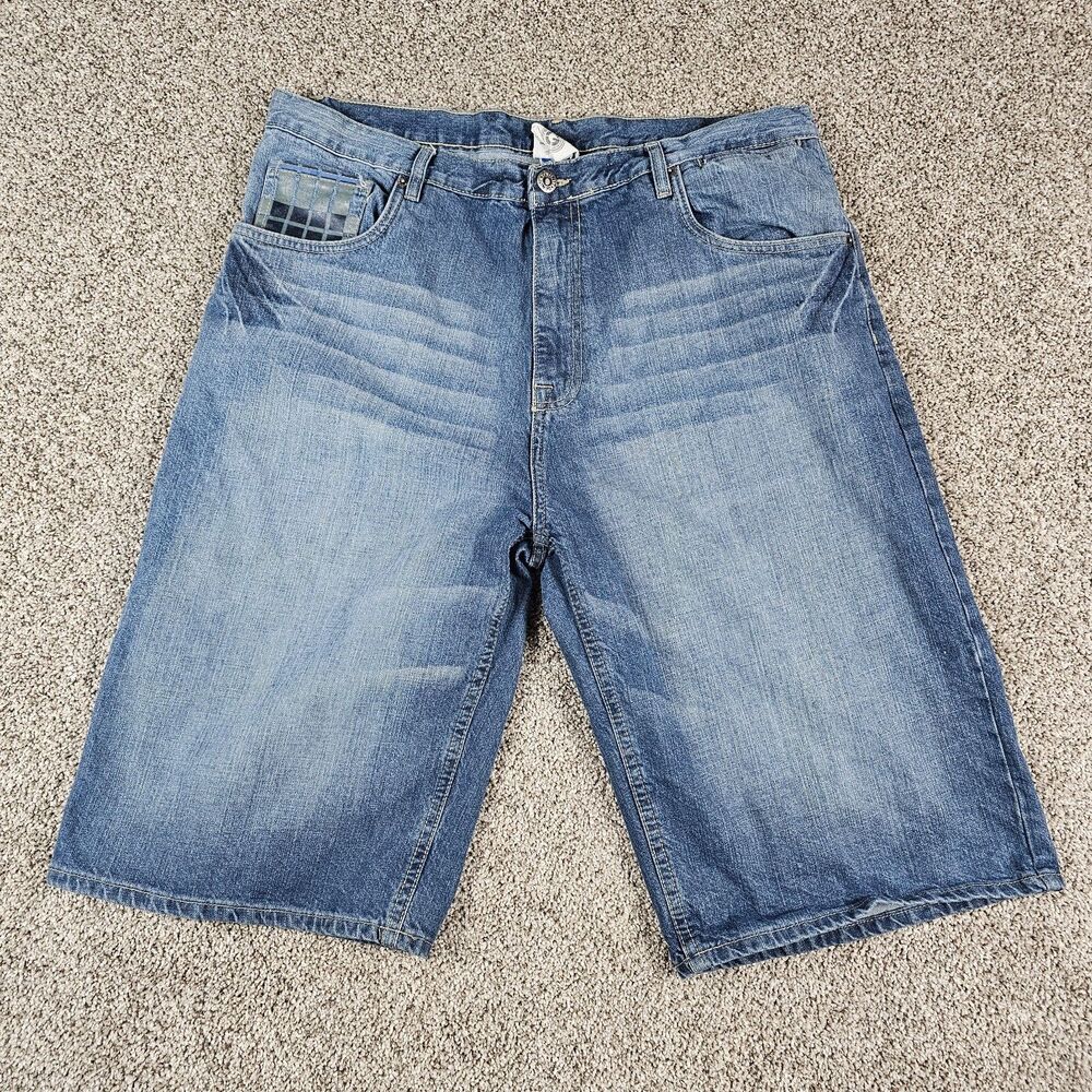 G Unit Shorts Mens 39 Denim Jorts Baggy Relaxed Y2K Vintage Hip Hop Rap Street